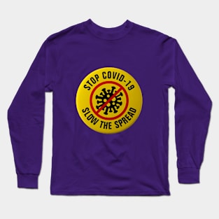 Stop Covid-19 Long Sleeve T-Shirt